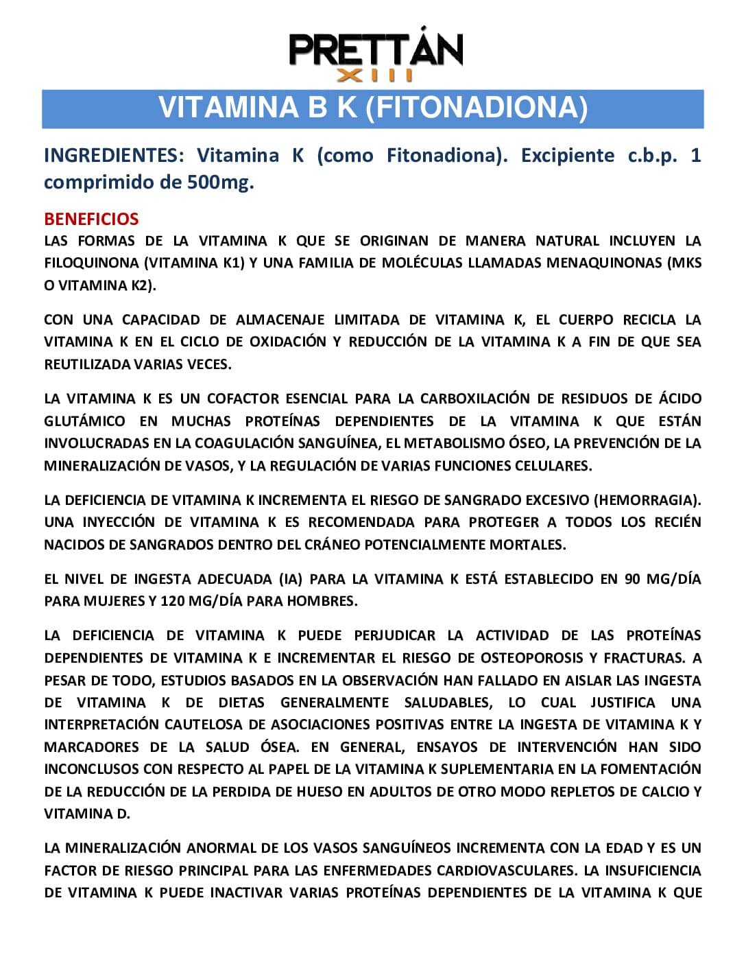 Vitamina K - Imagen 6